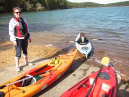 Kayaking at Cliff Pond IMG 4031